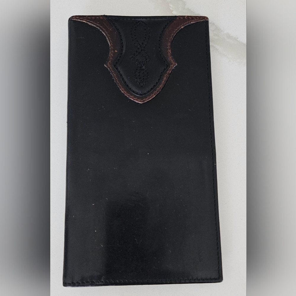 Western Leather Men's Billfold Wallet